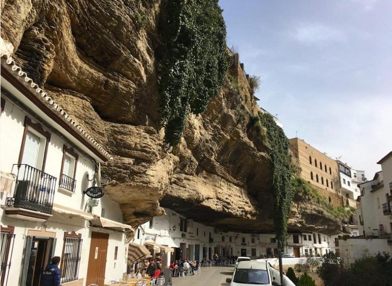 Casa Rural Cuevas Del Sol Setenil De Las Bodegas Eksteriør bilde